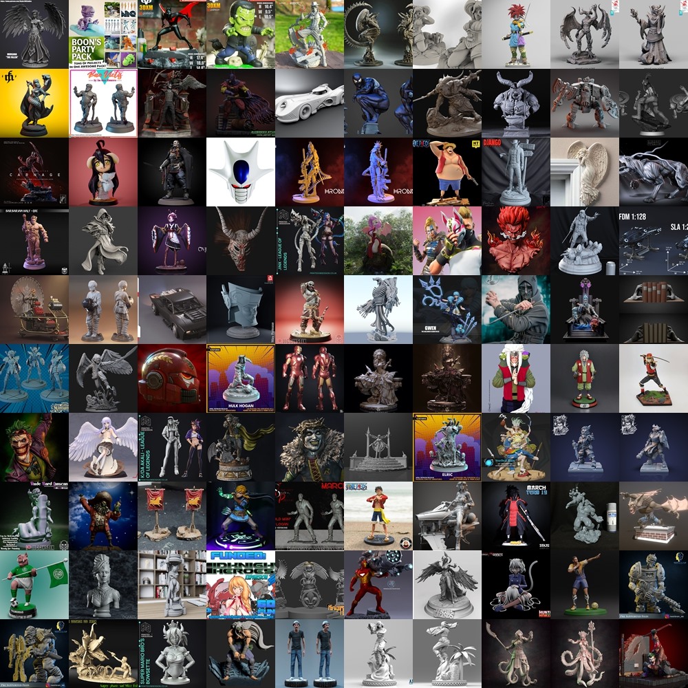 179组3D打印模型合辑2023年5月 3D-Print Models Collection May 2023