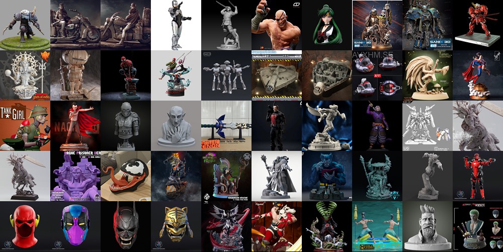 179组3D打印模型合辑2023年5月 3D-Print Models Collection May 2023