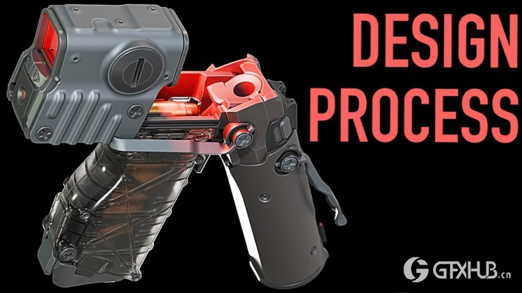 2D/3D 武器设计流程 2D3D Weapon Design Process