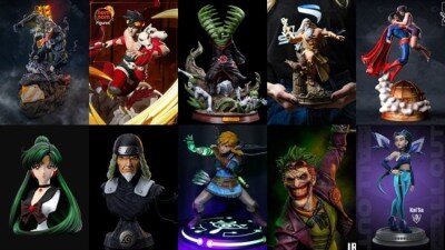 179组3D打印模型合辑2023年5月 3D-Print Models Collection May 2023