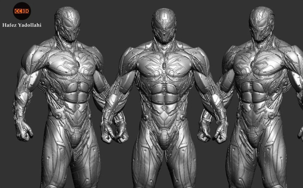 【中文字幕】 ZBrush 高级硬表面雕刻 3D 角色高级技术教程
