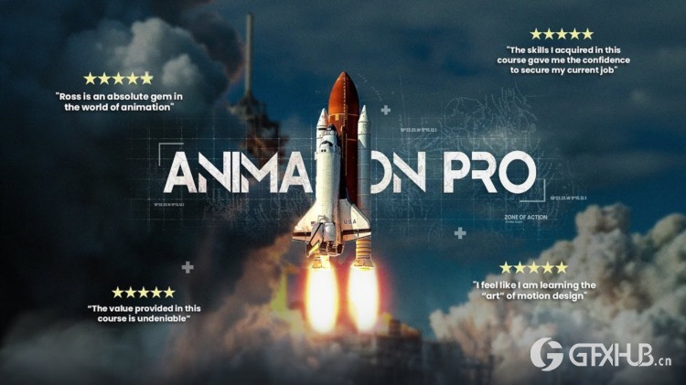 AE创意片头包装动画制作基础进阶高级教程 Animation Pro Course