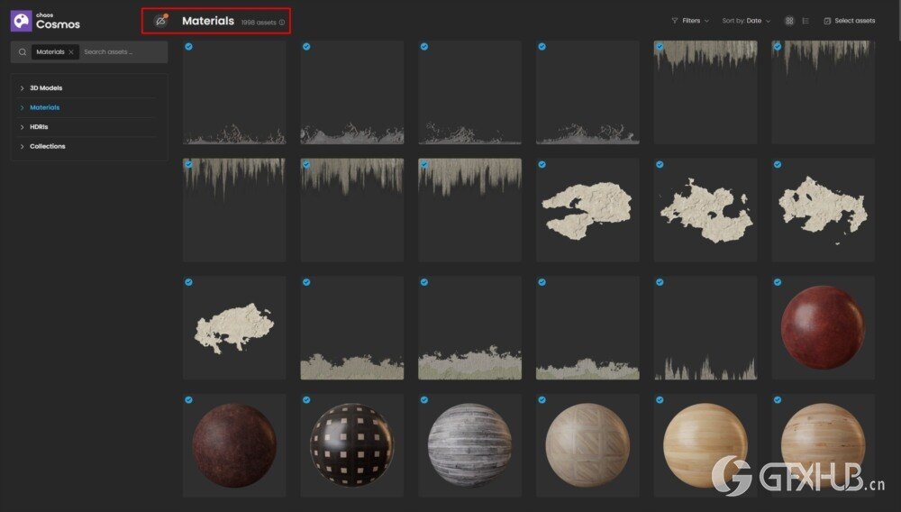 Chaos Cosmos 资源库完整版 Chaos Cosmos Full Library 3ds Max