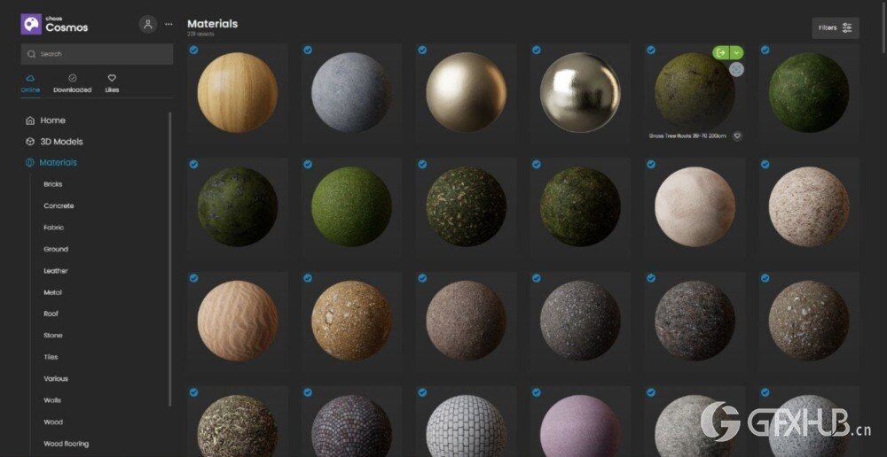 Chaos Cosmos 资源库完整版 Chaos Cosmos Full Library 3ds Max