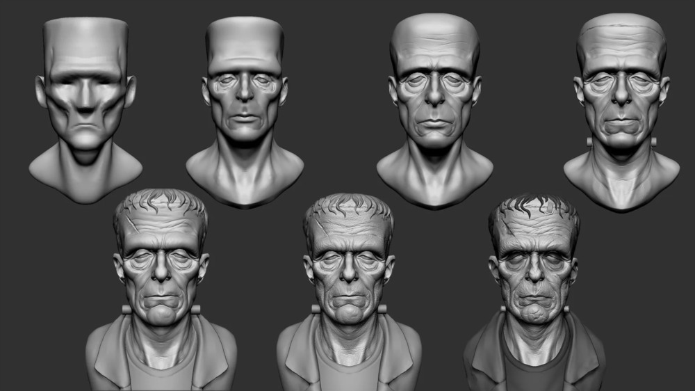 ZBrush 概念角色雕刻教程 Character Concept Sculpting in ZBrush