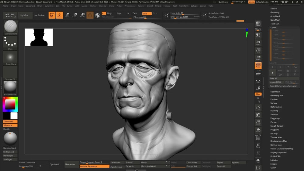 ZBrush 概念角色雕刻教程 Character Concept Sculpting in ZBrush