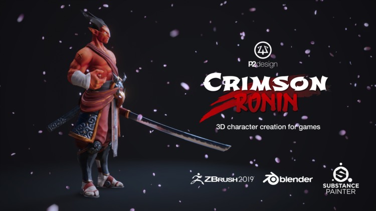 Blender+Zbrush 进行 PBR 风格化角色创建