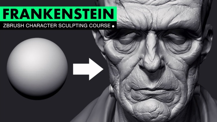 ZBrush 概念角色雕刻教程 Character Concept Sculpting in ZBrush
