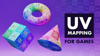 【中文字幕】游戏 UV 映射教程 Flipped Normals – UV Mapping for Games