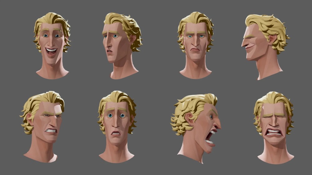 Maya 角色绑定3D模型 Mars – character rig for maya