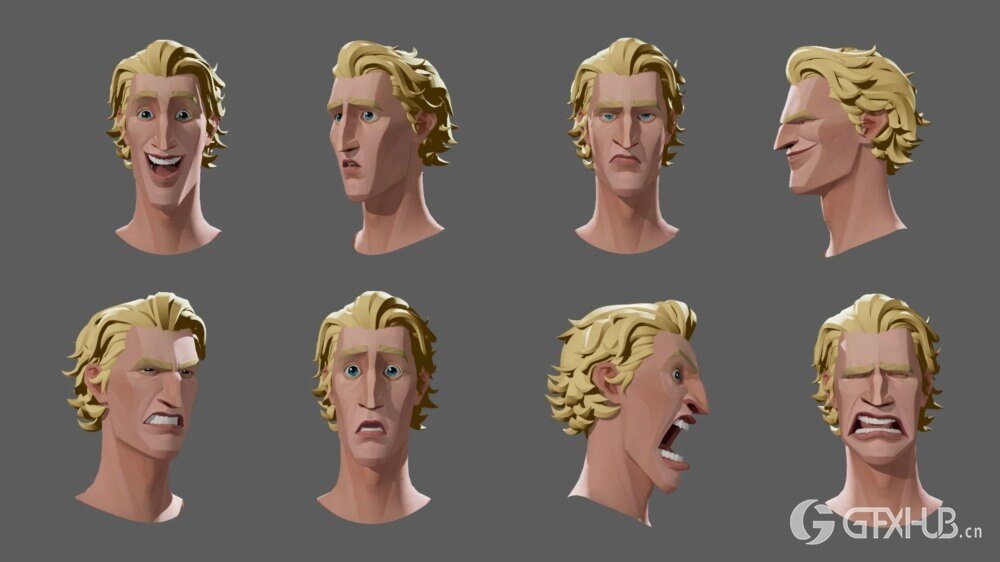 Maya 角色绑定3D模型 Mars – character rig for maya