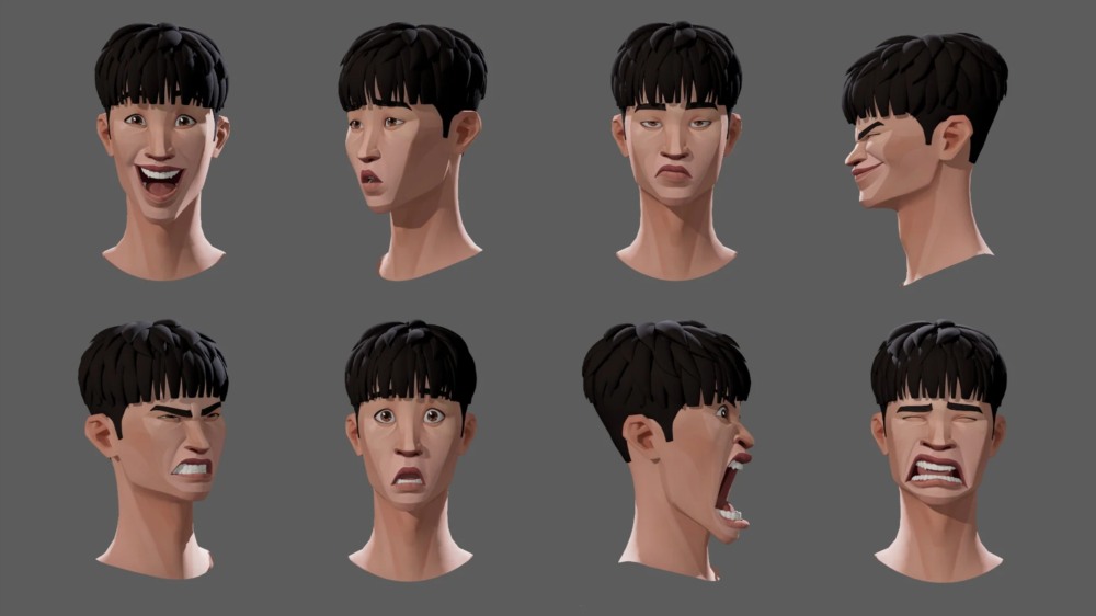 Maya 角色绑定3D模型 Mireuk – character rig for maya