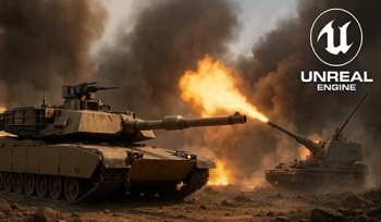 虚幻引擎 5 蓝图创建火炮和坦克游戏课程