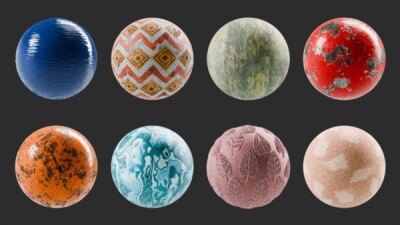 200+ SBSAR 油漆涂料材质预设 Substances Paint Materials