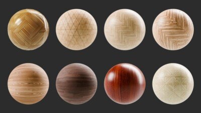 1600+ SBSAR 木材木地板材质预设 Substances Wood Materials