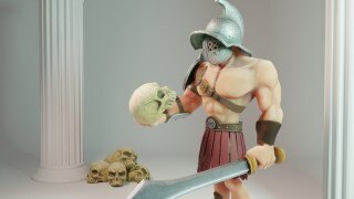 Blender 和 Substance Painter 建模和雕刻风格化角色教程