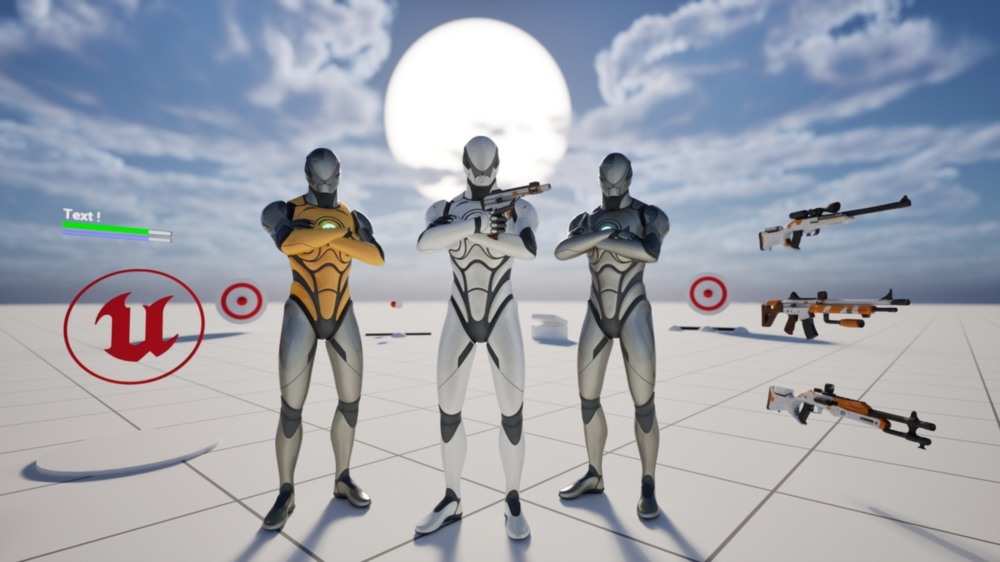 Unreal Engine 虚幻引擎游戏资产合集2025年4月第1季