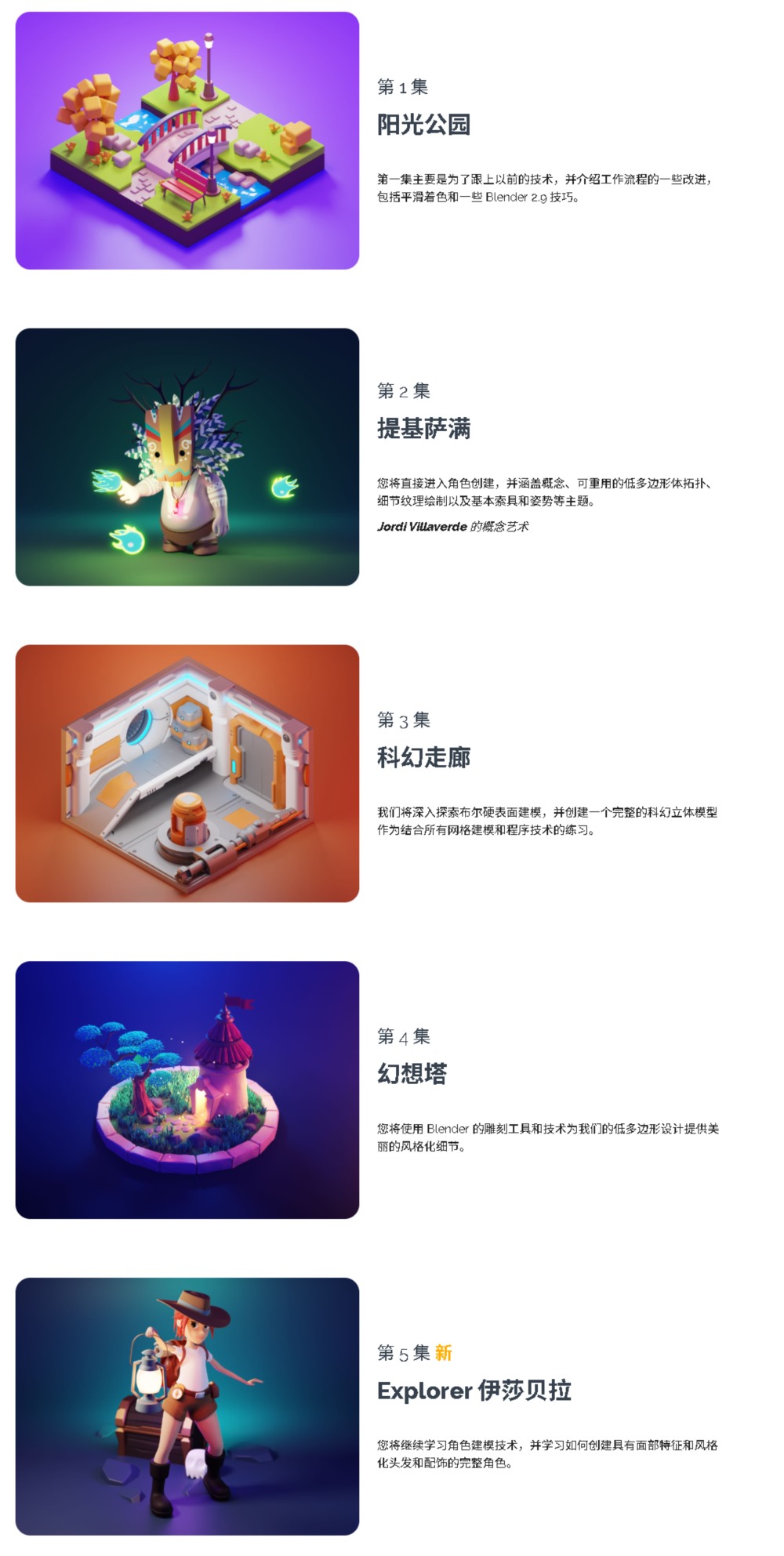 【中文字幕】Blender 3D 角色高级插图制作教程