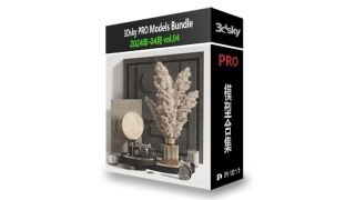 3DSky Pro 3D模型合辑2025年4月第4季 | 400套 | 21GB