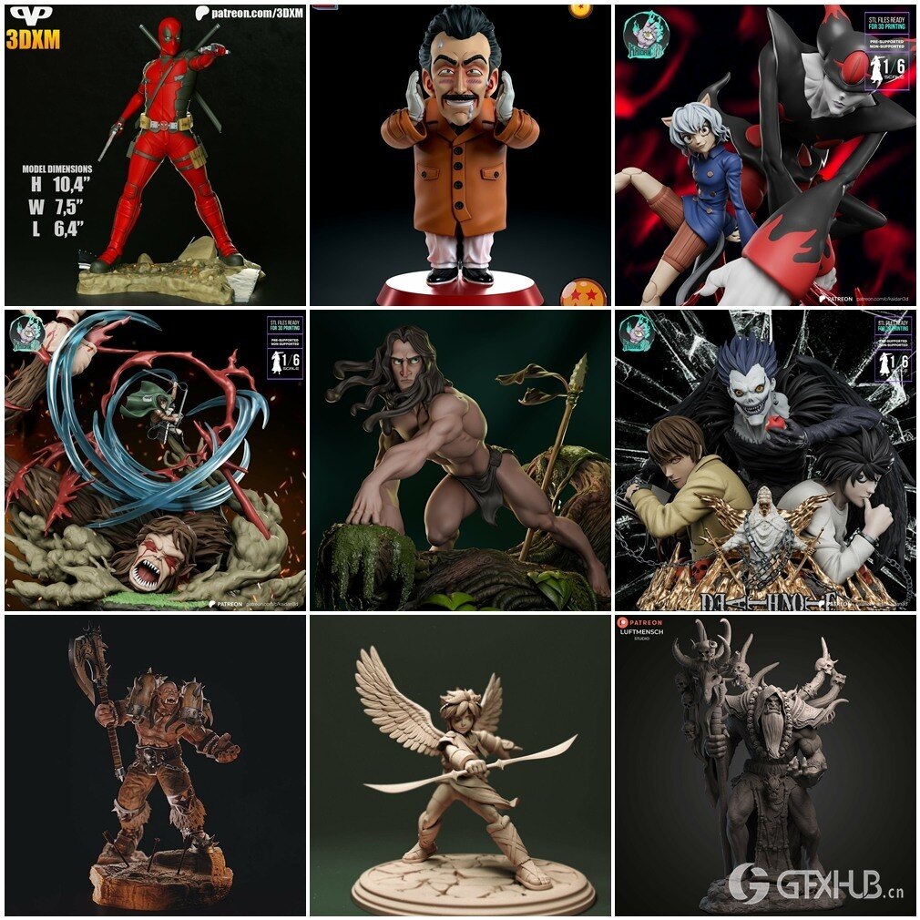 3D 打印模型系列第一季 3D-Print Models Collection Vol.1 2025