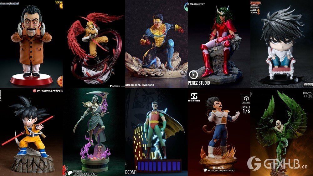 3D 打印模型系列第一季 3D-Print Models Collection Vol.1 2025