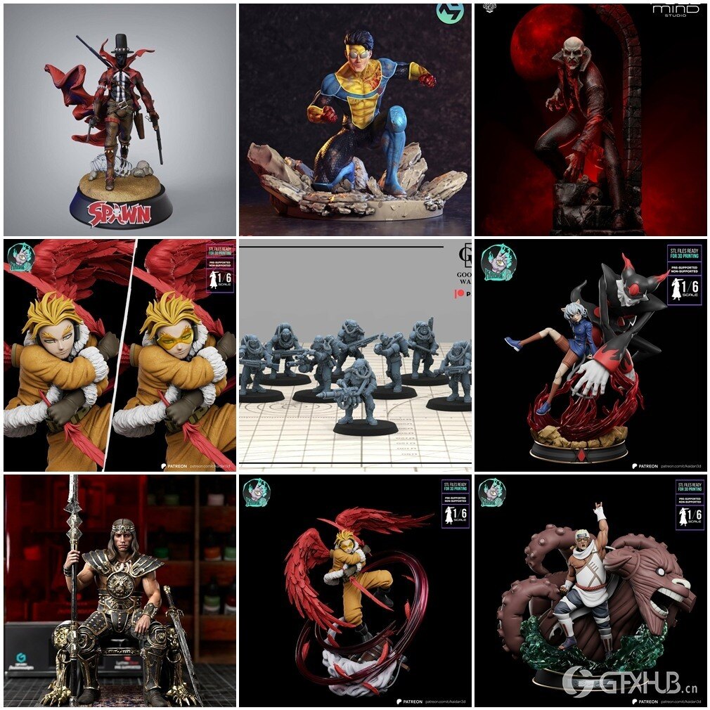 3D 打印模型系列第一季 3D-Print Models Collection Vol.1 2025