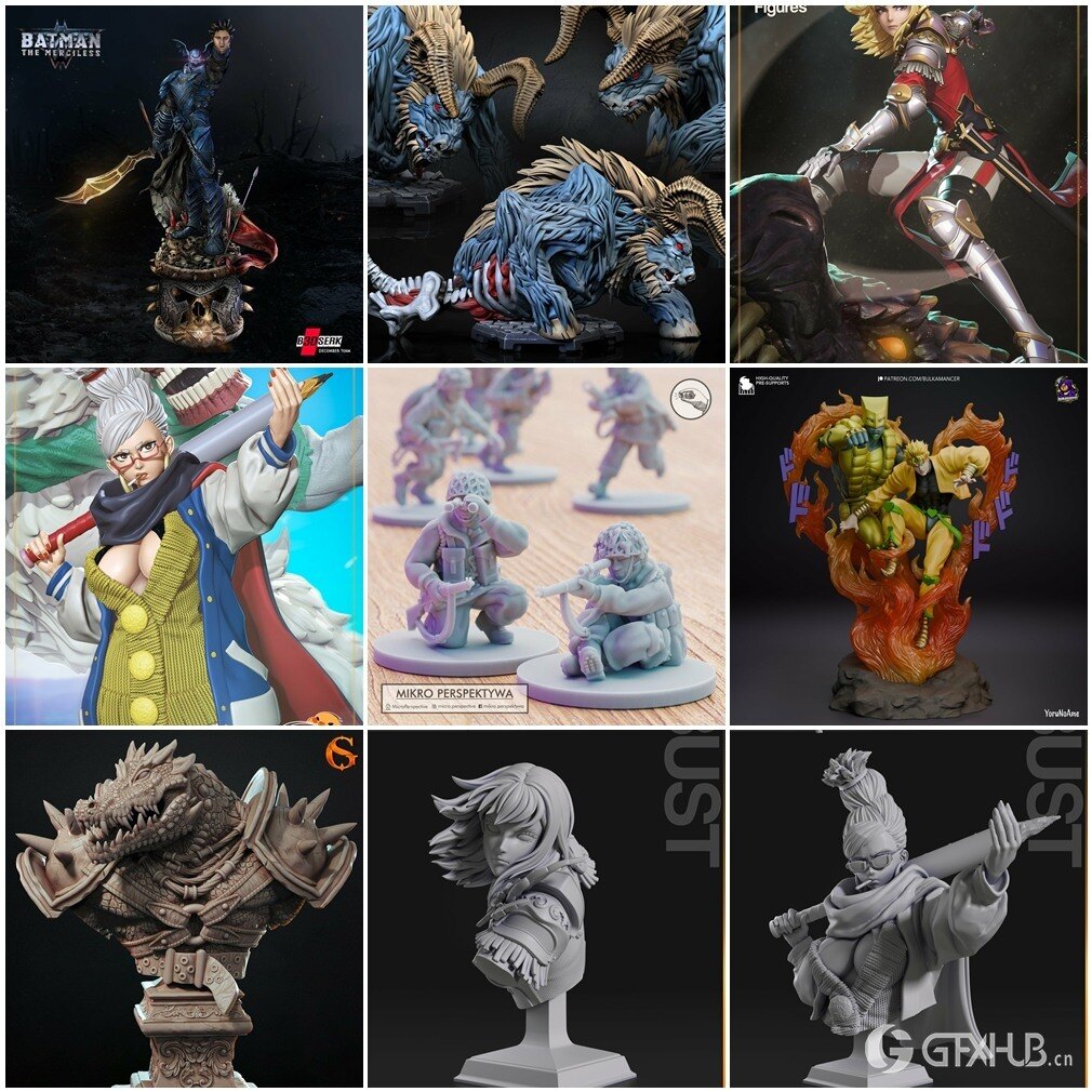 3D 打印模型系列第一季 3D-Print Models Collection Vol.1 2025