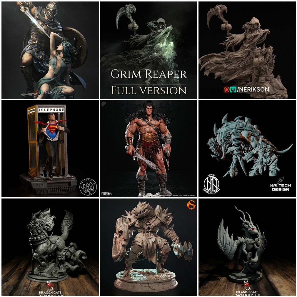 3D 打印模型系列第一季 3D-Print Models Collection Vol.1 2025