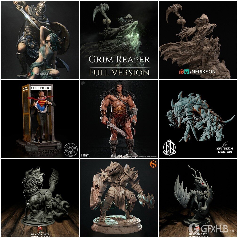 3D 打印模型系列第一季 3D-Print Models Collection Vol.1 2025