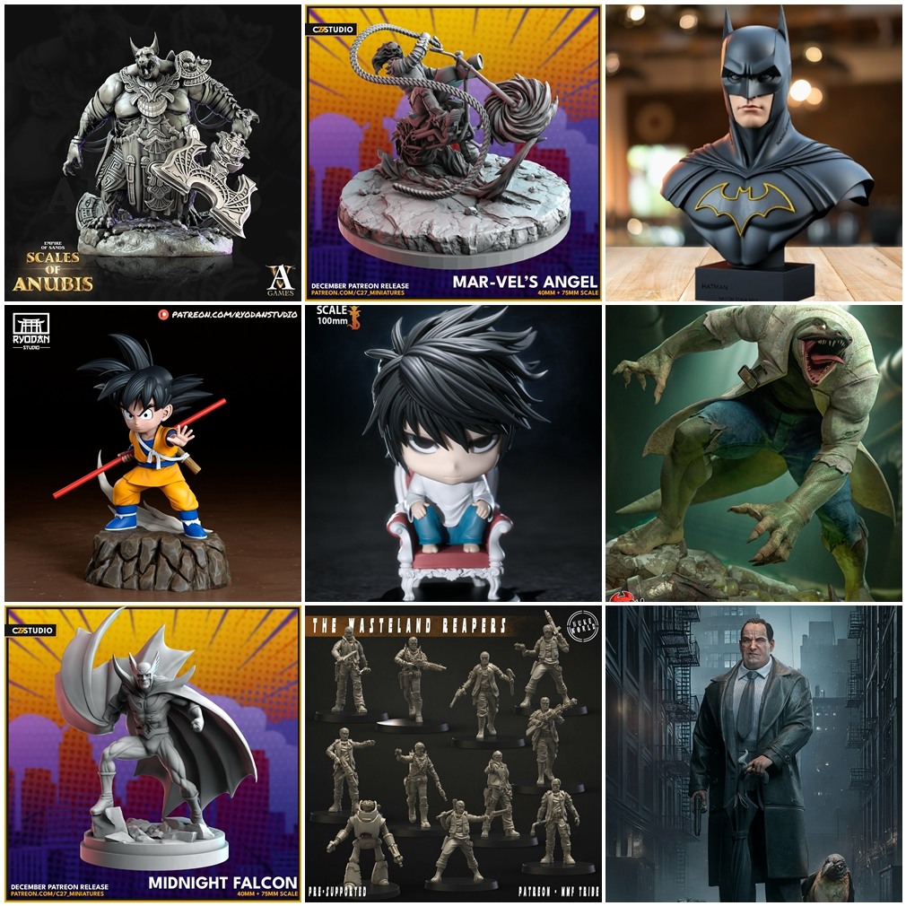 3D 打印模型系列第一季 3D-Print Models Collection Vol.1 2025