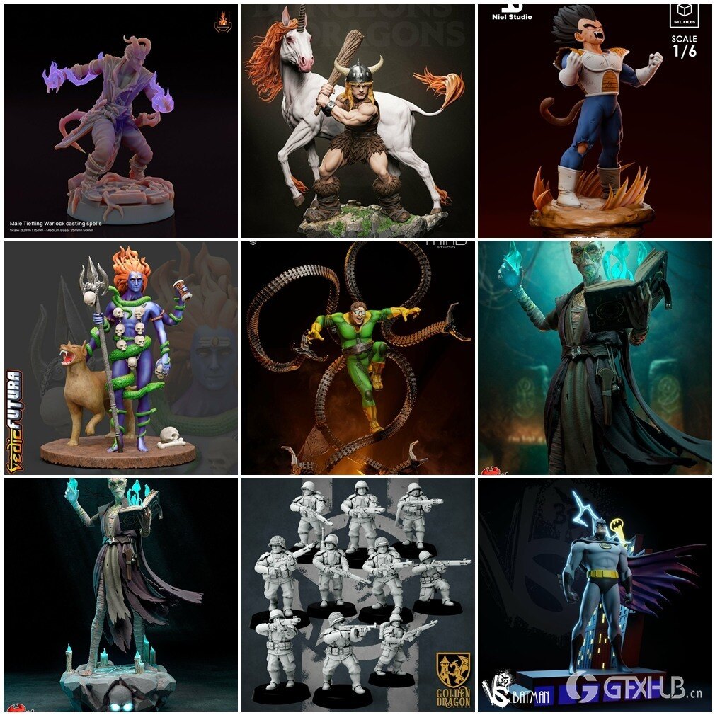 3D 打印模型系列第一季 3D-Print Models Collection Vol.1 2025