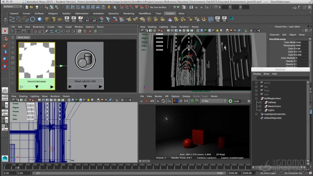 【中文字幕】AE+MAYA 高效的电影照明教程 Efficient Cinematic Lighting 2