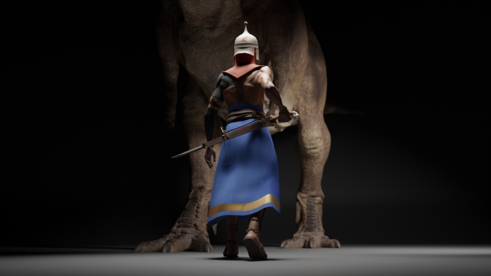 Blender 游戏角色制作完整流程 Game Ready Character In Blender