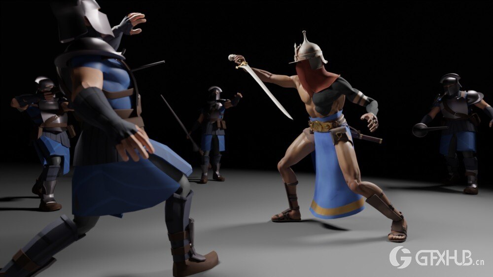 Blender 游戏角色制作完整流程 Game Ready Character In Blender