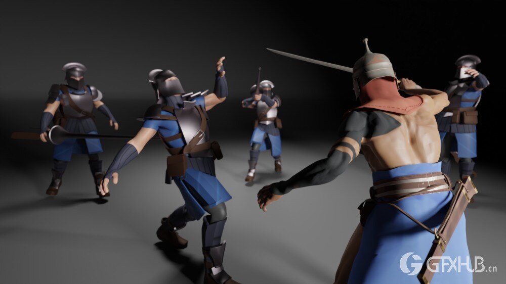 Blender 游戏角色制作完整流程 Game Ready Character In Blender