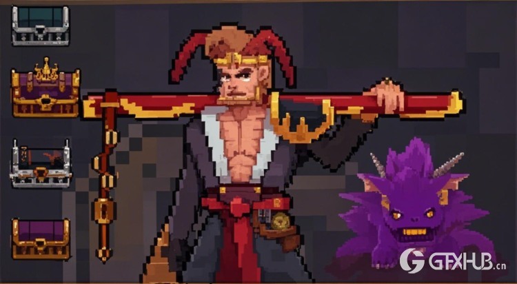 Pixel Art 像素艺术角色设计从初学者到专业人士