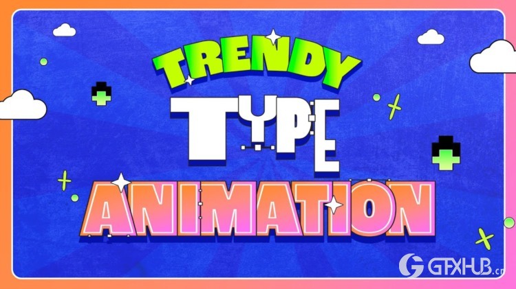 AE 时尚动感文字排版动画教程 Trendy Kinetic Type Animation In After Effects