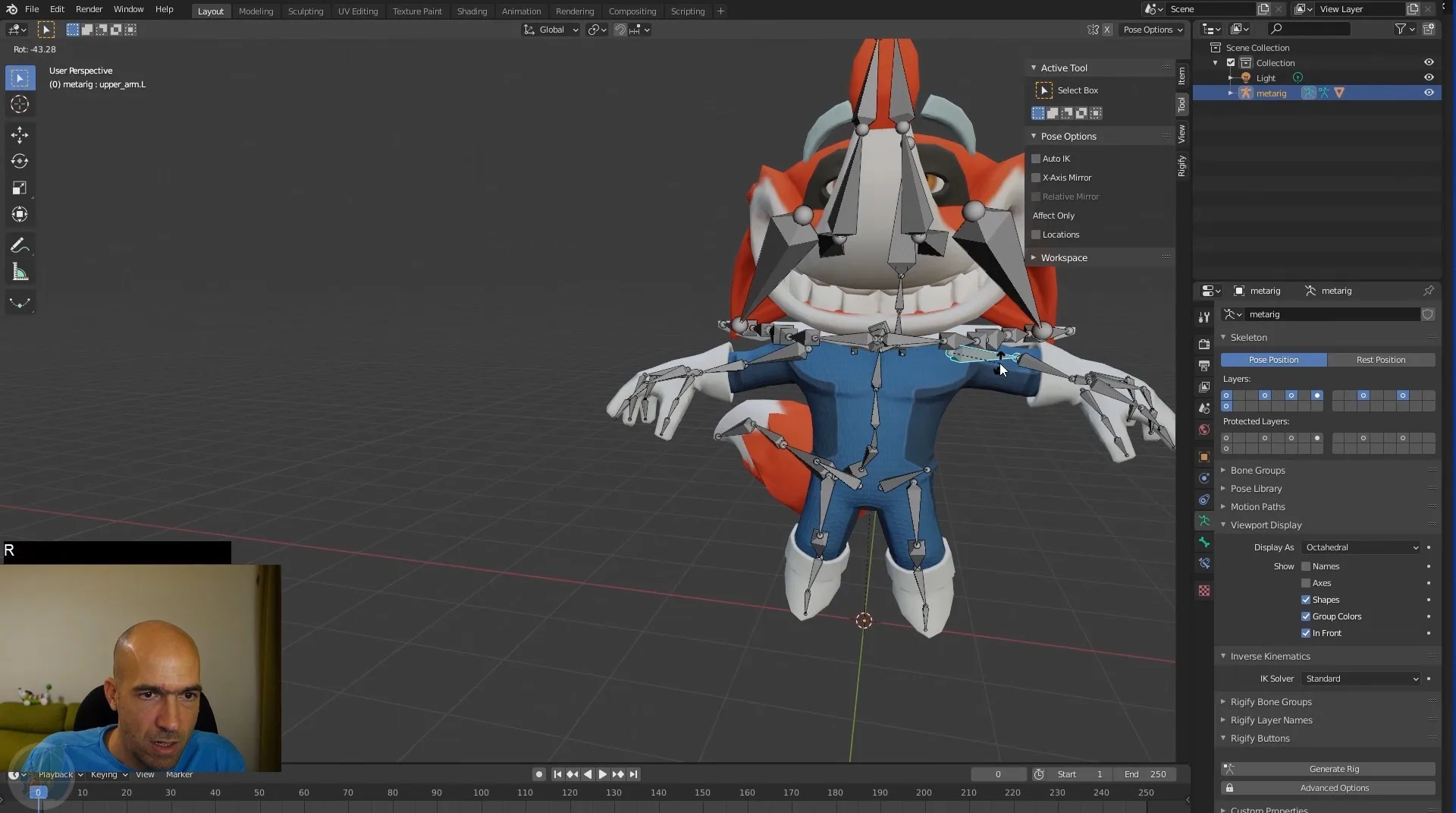 【中文字幕】Zbrush-Blender-Substance Painter 适合绝对初学者的完整 3D 游戏角色教程