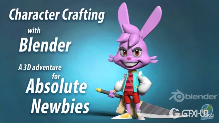 Blender 初学者 3D 角色制作教程