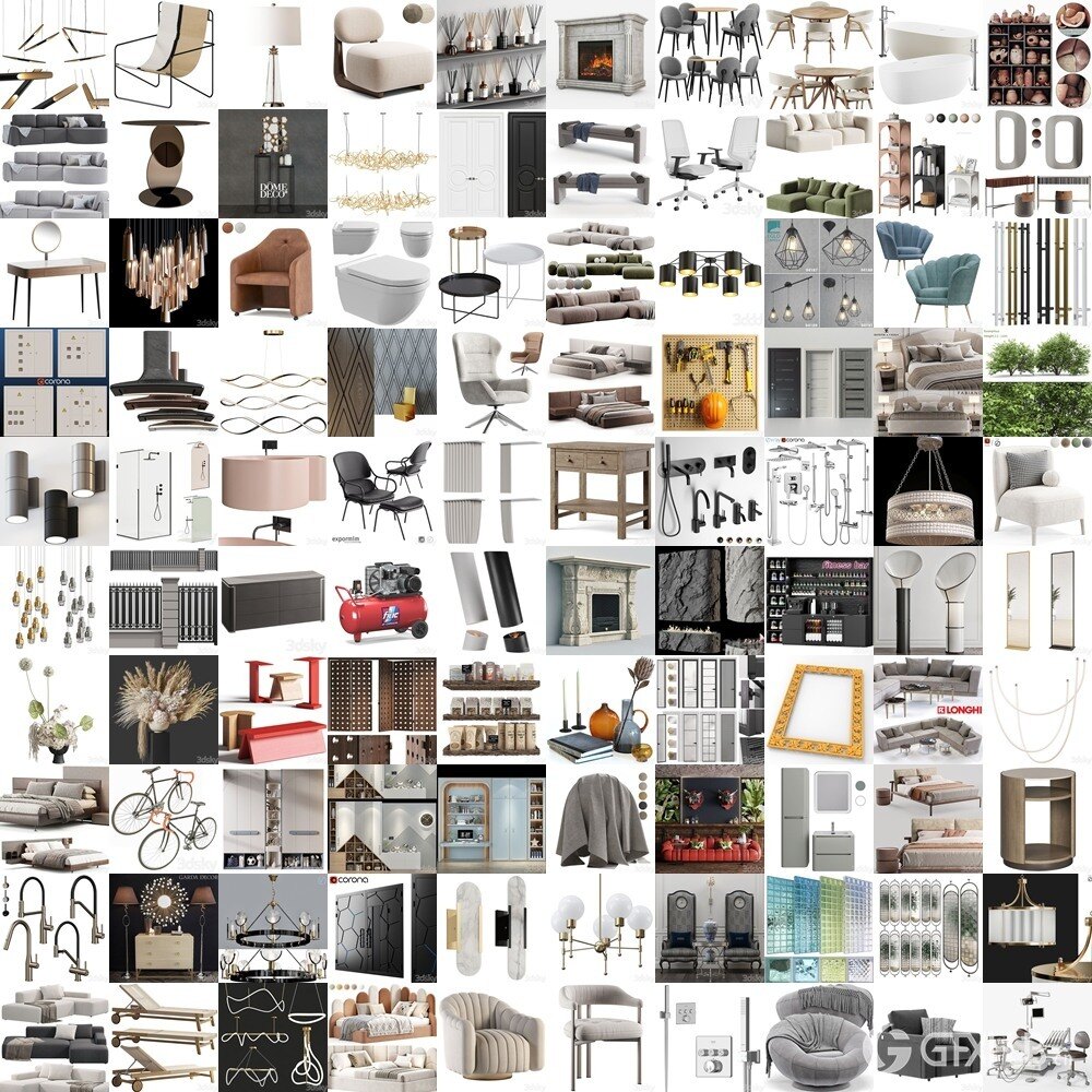 3DSky Pro 3D模型合辑2025年5月第1季 | 400套 | 17.8GB