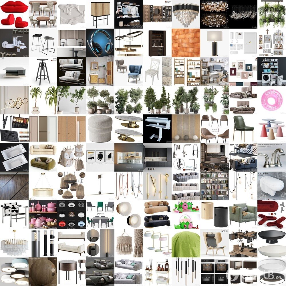 3DSky Pro 3D模型合辑2025年5月第1季 | 400套 | 17.8GB