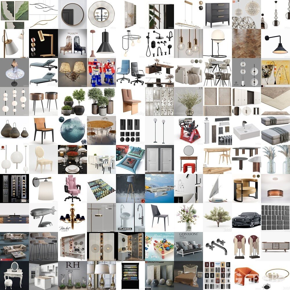 3DSky Pro 3D模型合辑2025年5月第1季 | 400套 | 17.8GB