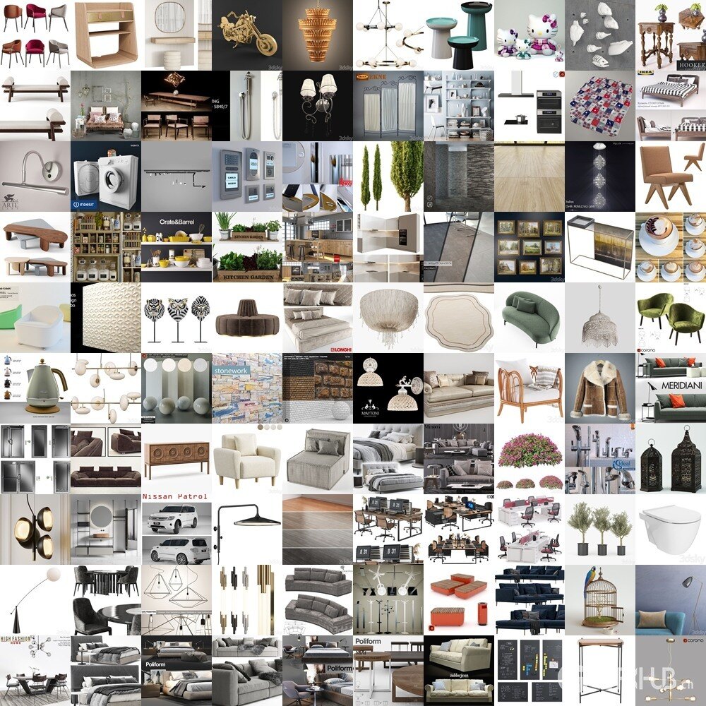 3DSky Pro 3D模型合辑2025年5月第1季 | 400套 | 17.8GB