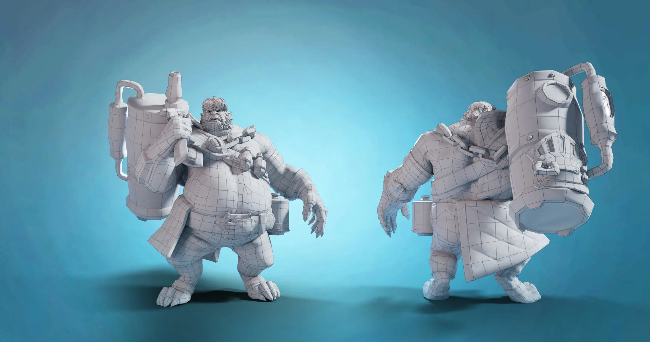【中文字幕】Blender 创建商业 3D 游戏角色完整教程 Create a Commercial 3D Game Character in Blender