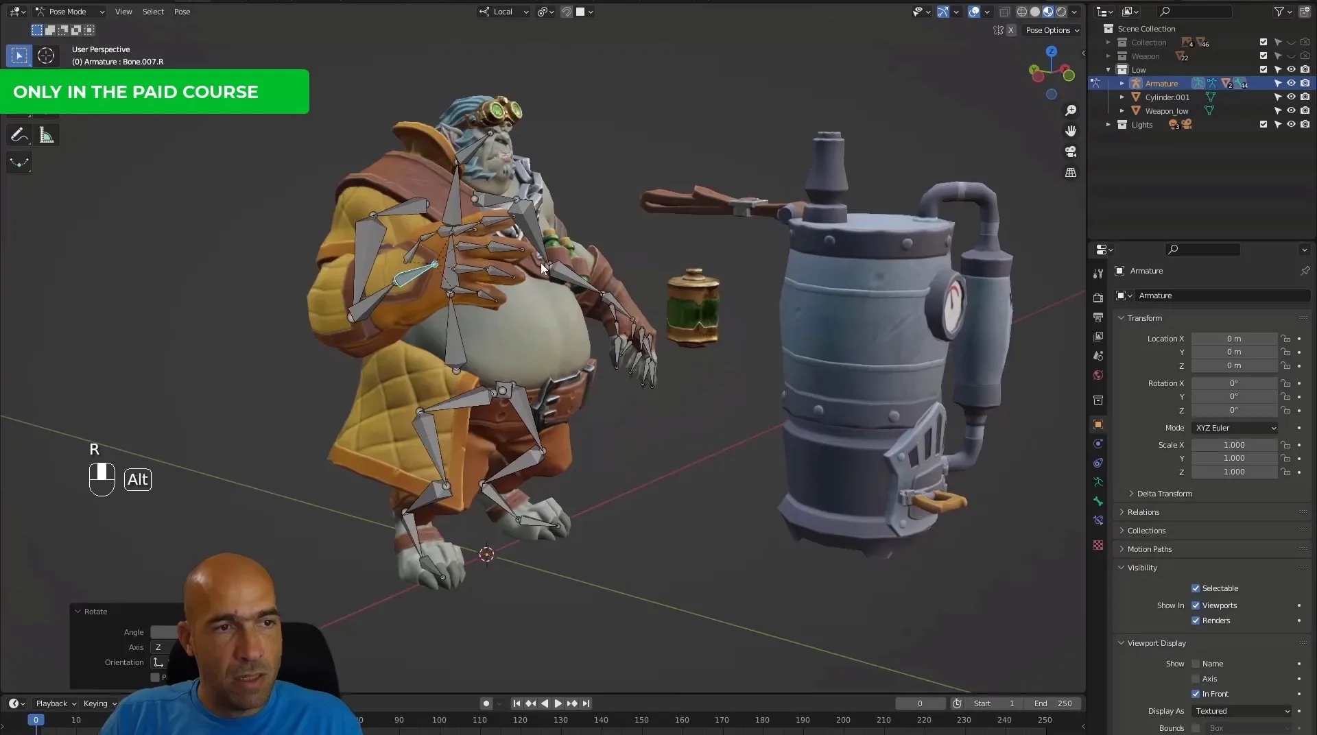 【中文字幕】Blender 创建商业 3D 游戏角色完整教程 Create a Commercial 3D Game Character in Blender