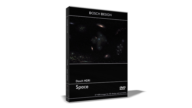 太空高动态范围图像 HDRI 贴图 DOSCH HDRI – Space