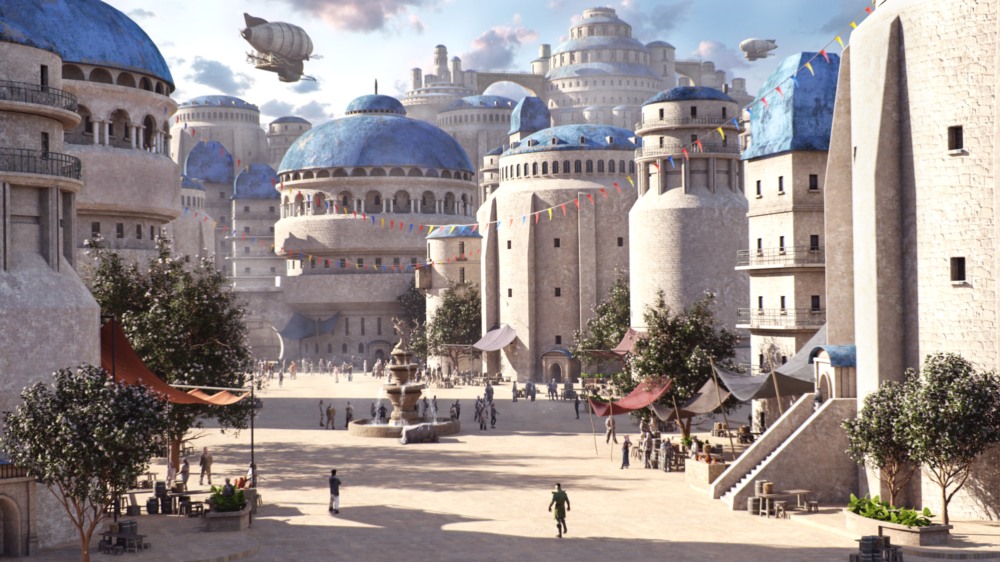 中世纪奇幻建筑 3D 模型 Fantasy Buildings Pack