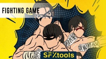 716个格斗战斗游戏音效 SFXtools – Fighting Game