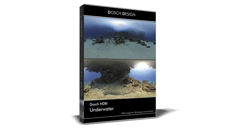 20组海底世界水下场景 HDR 贴图 Dosch HDRI – Underwater