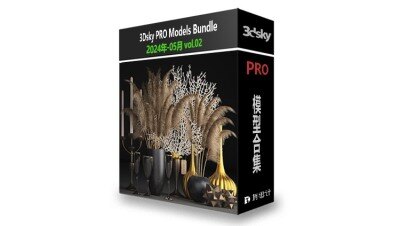 3DSky Pro 3D模型合辑2025年5月第2季 | 400套 | 15.8GB